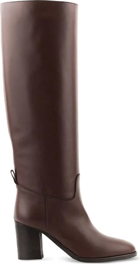 75mm Kate block-heel leather boots