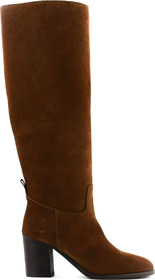 75mm Kate suede knee-high boots