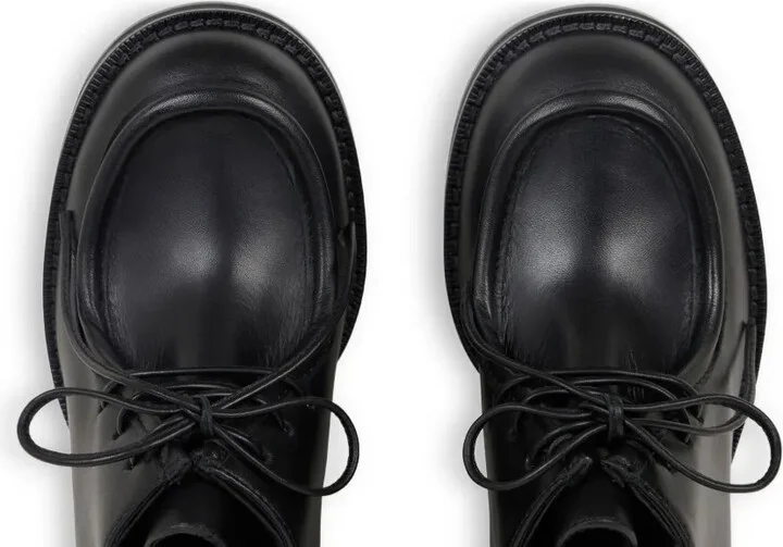 75mm Lace-Up Leather Derby Shoes - Image 3