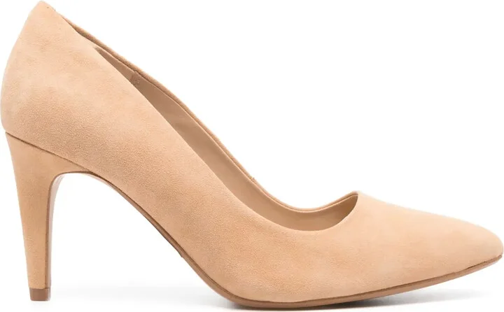 75mm Laina Rae suede pumps