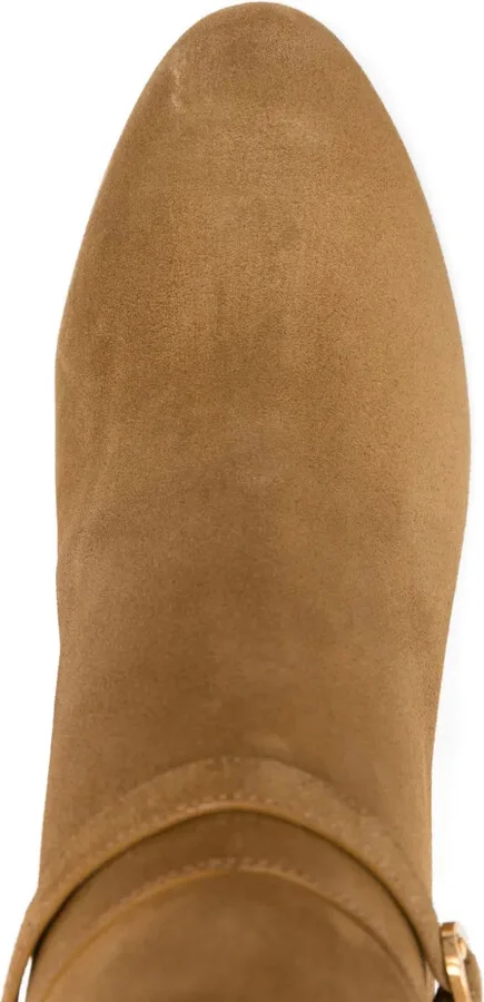 75mm Leather Ankle Boots - Image 4