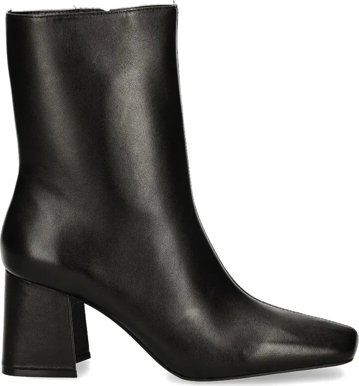 75mm Leather Ankle Boots