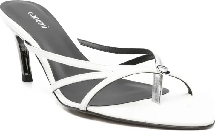 75mm Leather Mules - Image 2