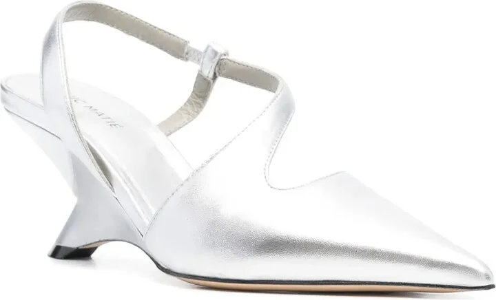 75mm Leather Pumps - Image 2