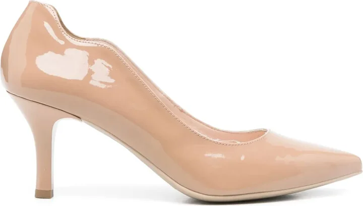 75mm Leather Pumps