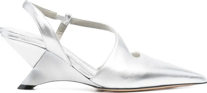 75mm Leather Pumps