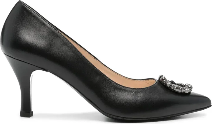 75mm Leather Pumps