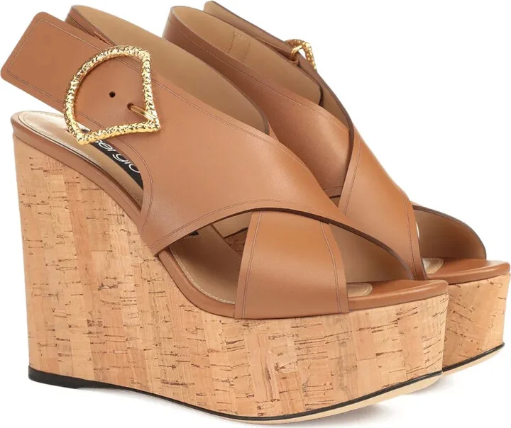 75mm Leather Sandals - Image 2