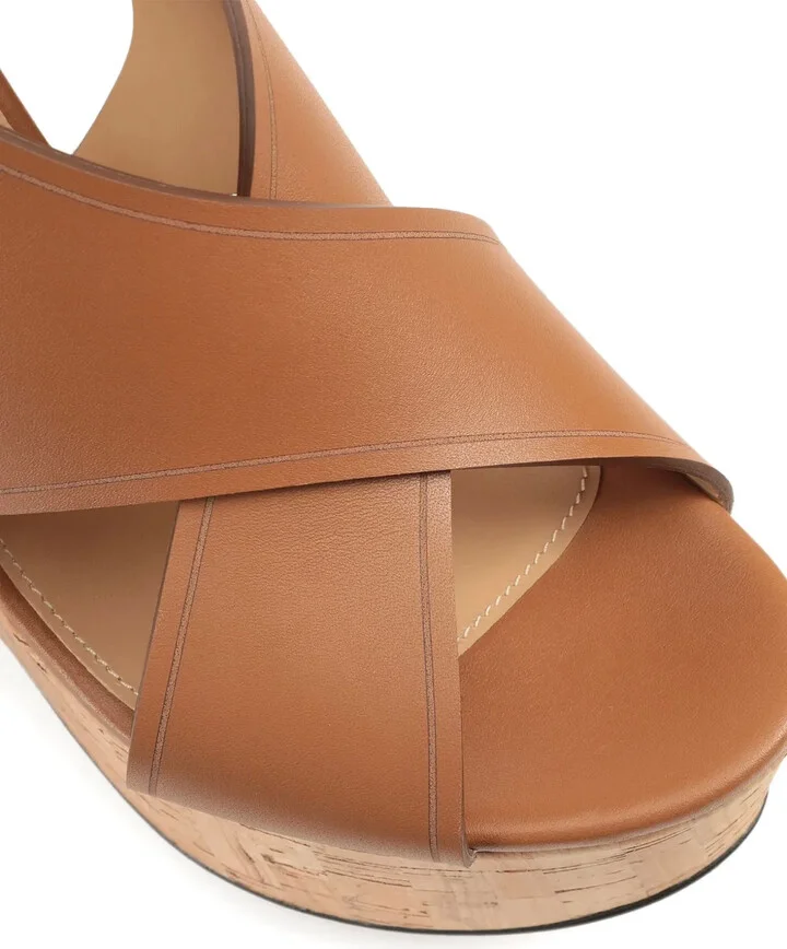 75mm Leather Sandals - Image 5
