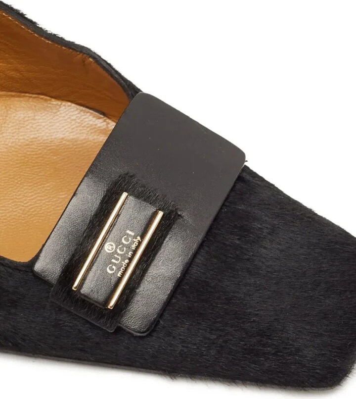 75mm Leather Slingback Pumps - Image 5