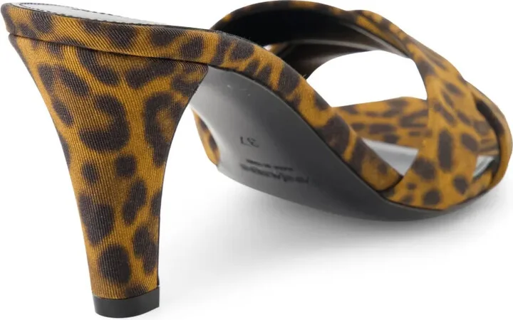 75mm Leopard-Print Sandals - Image 4