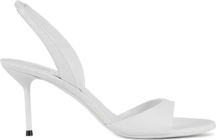 75mm Lidia slingback open-toe sandals