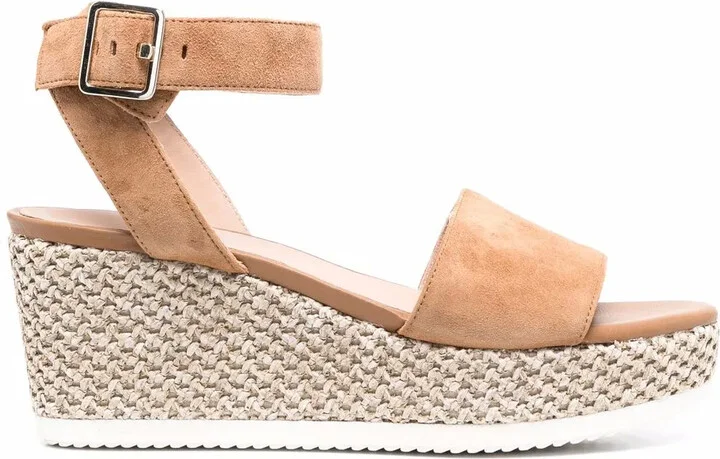 75mm Lipari wedge sandals