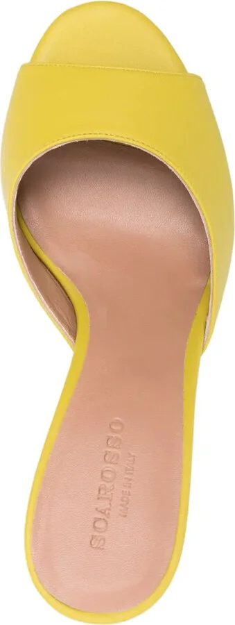 75mm Lohan leather mules - Image 4