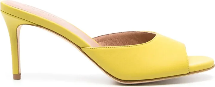 75mm Lohan leather mules