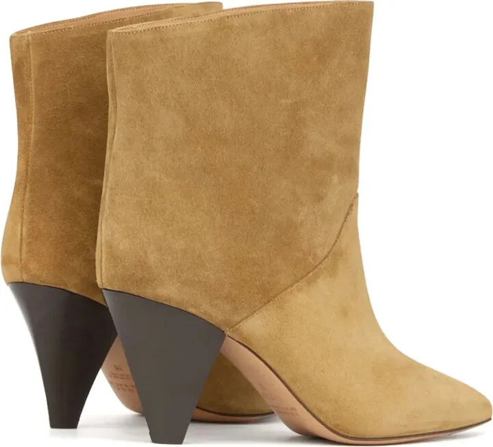 75mm Loline suede boots - Image 3