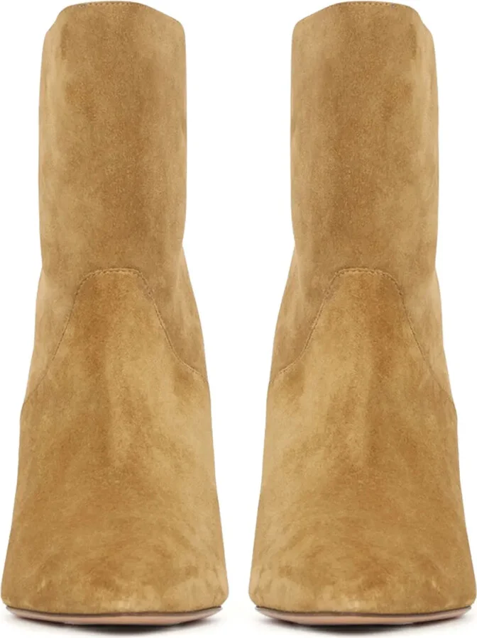 75mm Loline suede boots - Image 4