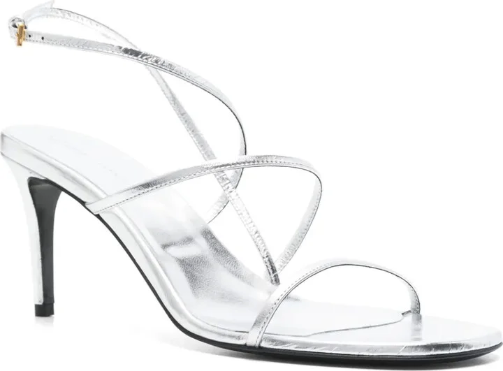 75mm Metallic-Effect Sandals - Image 2