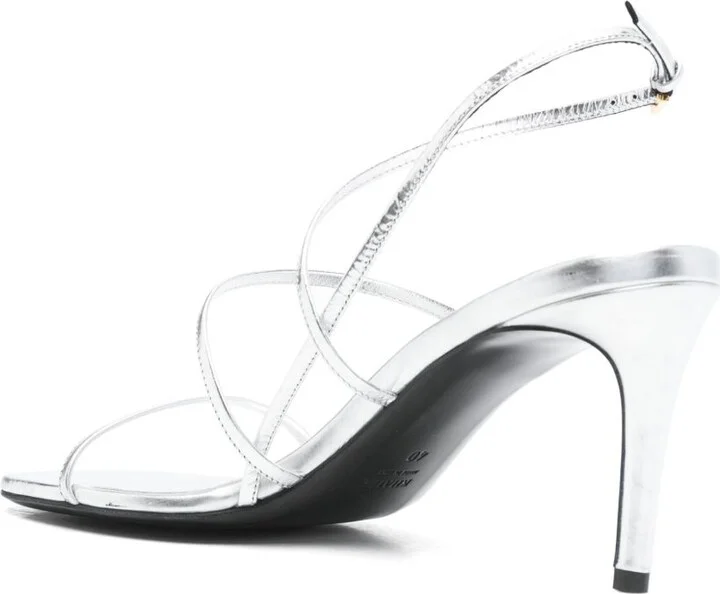 75mm Metallic-Effect Sandals - Image 3