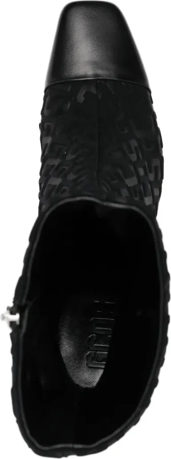 75mm Monogram-Pattern Ankle Boots - Image 4