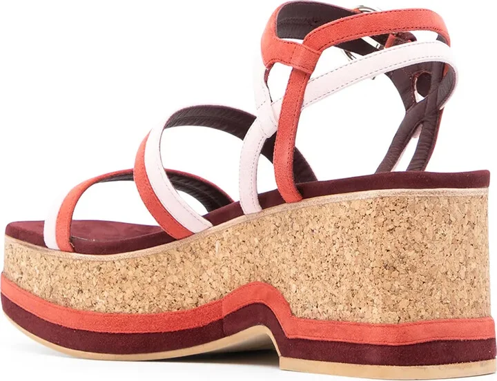 75mm Mysen wedge sandals - Image 3