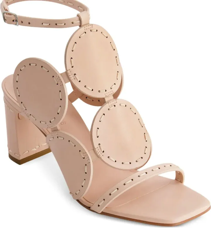 75mm New Moon circular-cutout sandals - Image 2