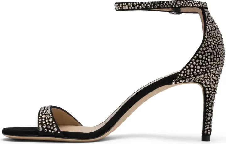 75mm Nudist Shine sandals - Image 3