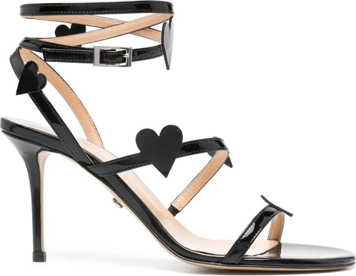 75mm Petit Coeur sandals