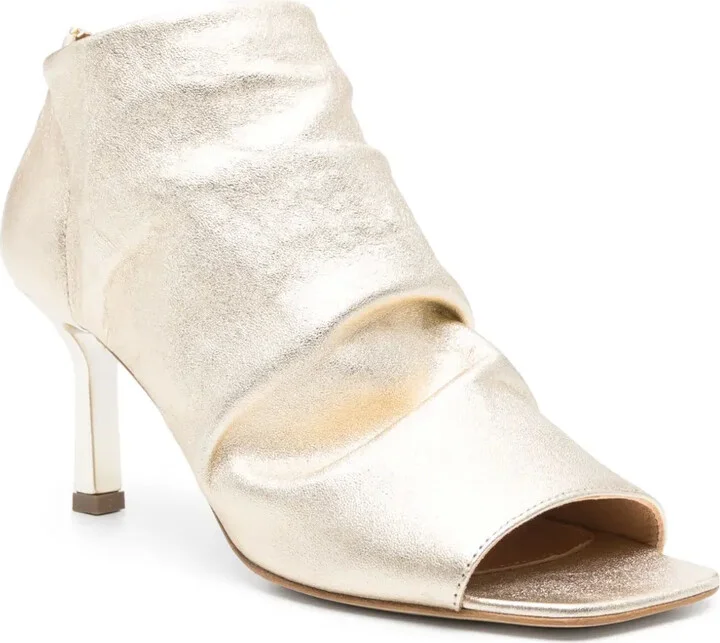 75mm Pleat-Detailed Boots - Image 2