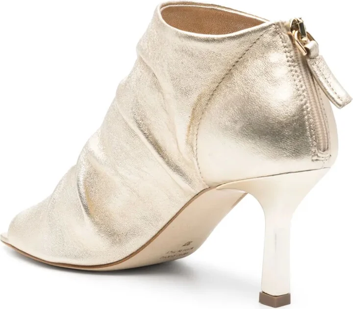 75mm Pleat-Detailed Boots - Image 3