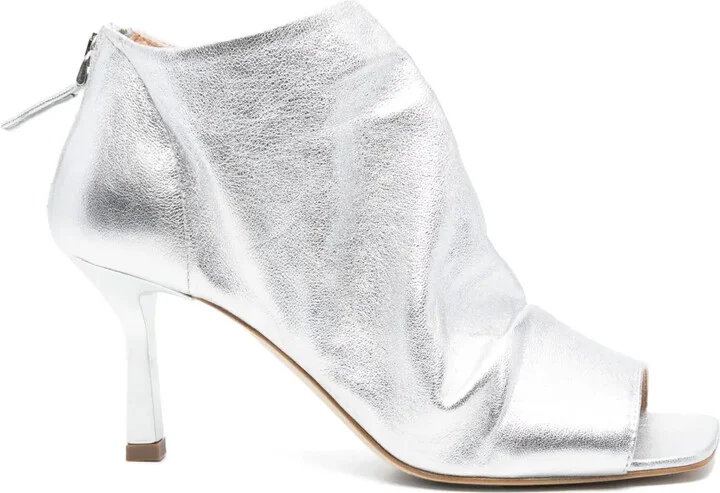 75mm Pleat-Detailed Boots