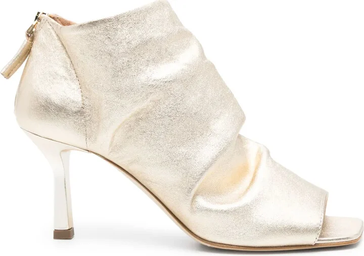 75mm Pleat-Detailed Boots
