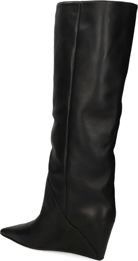 75mm Pointed-Toe Knee Boots - Image 4