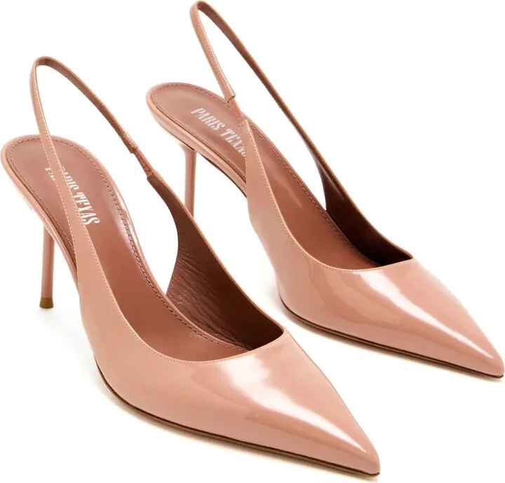 75mm Pointed-Toe Slingback Pumps - Image 2