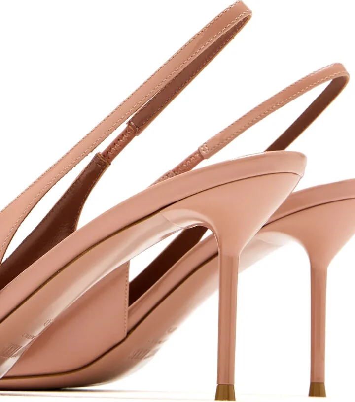 75mm Pointed-Toe Slingback Pumps - Image 4