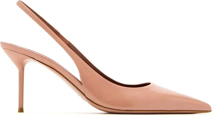 75mm Pointed-Toe Slingback Pumps