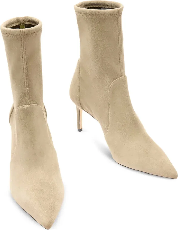75MM pointed-toe sock boots - Image 4