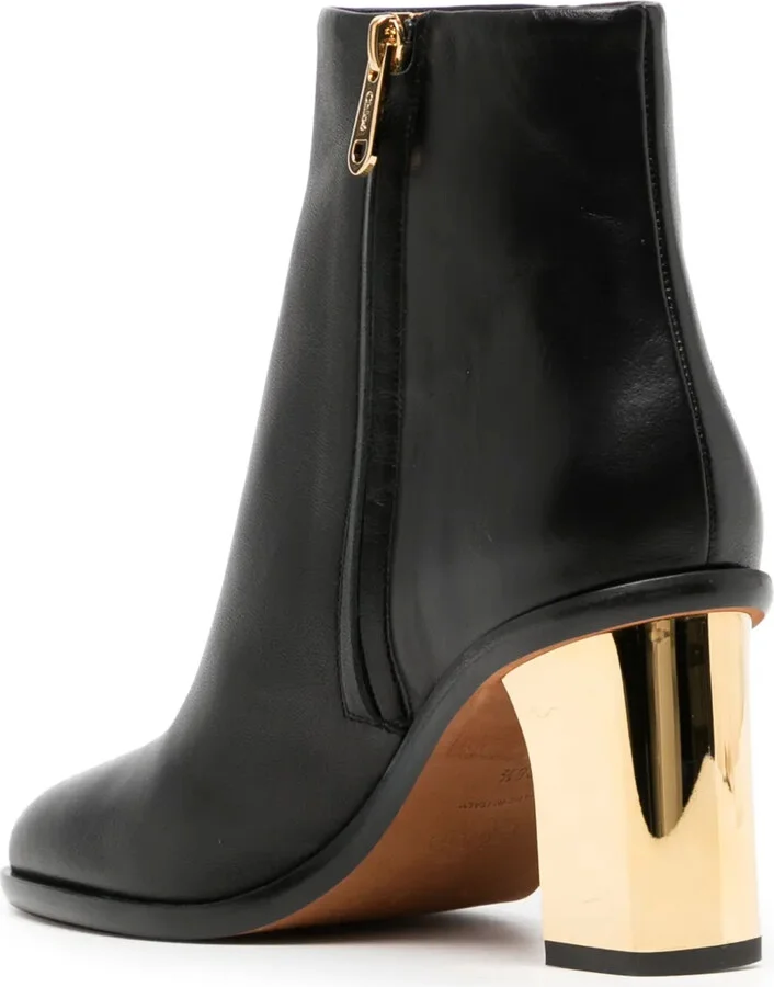 75mm Rebecca leather boots - Image 3
