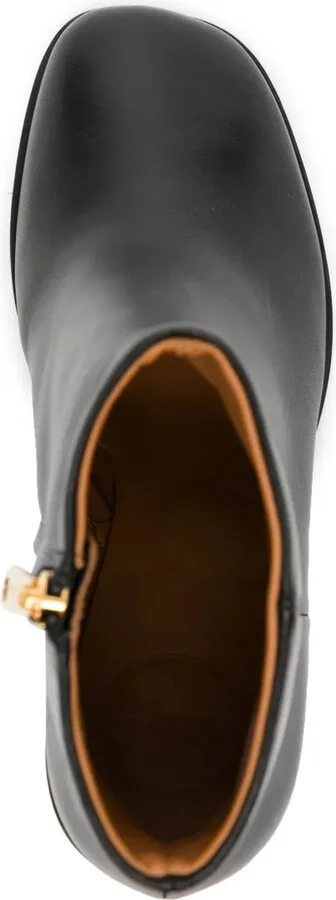 75mm Rebecca leather boots - Image 4