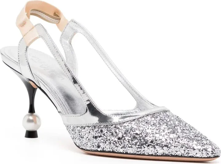 75mm Rhinestone-Embellished Pumps - Image 2