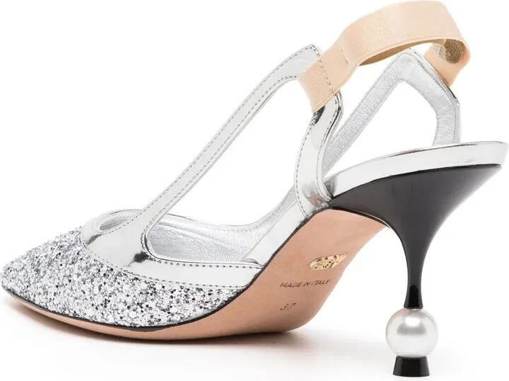 75mm Rhinestone-Embellished Pumps - Image 3