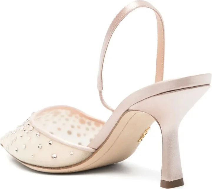 75mm Rhinestone-Embellished Slingback Pumps - Image 3