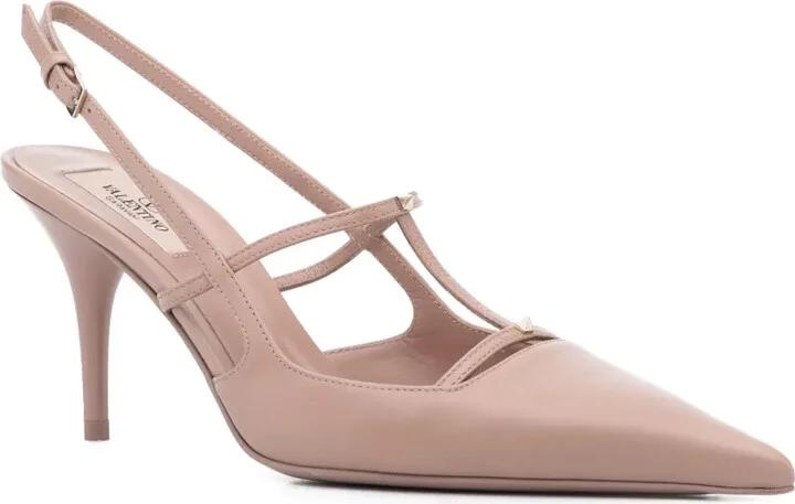 75mm Rockstud Wispy slingback pumps - Image 2