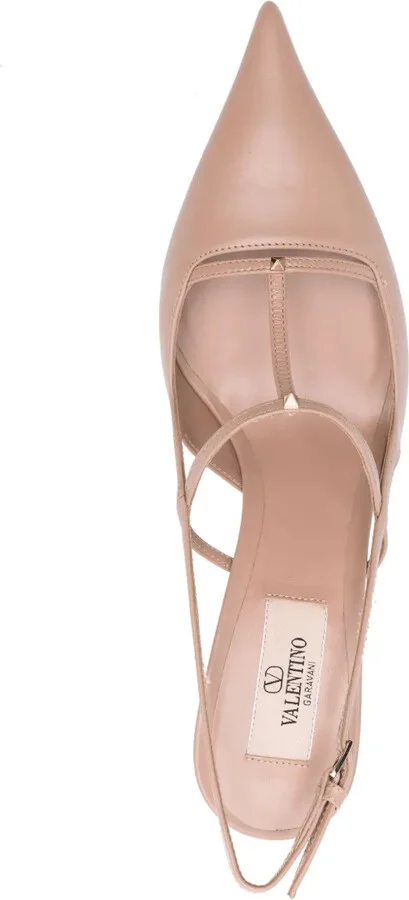 75mm Rockstud Wispy slingback pumps - Image 4