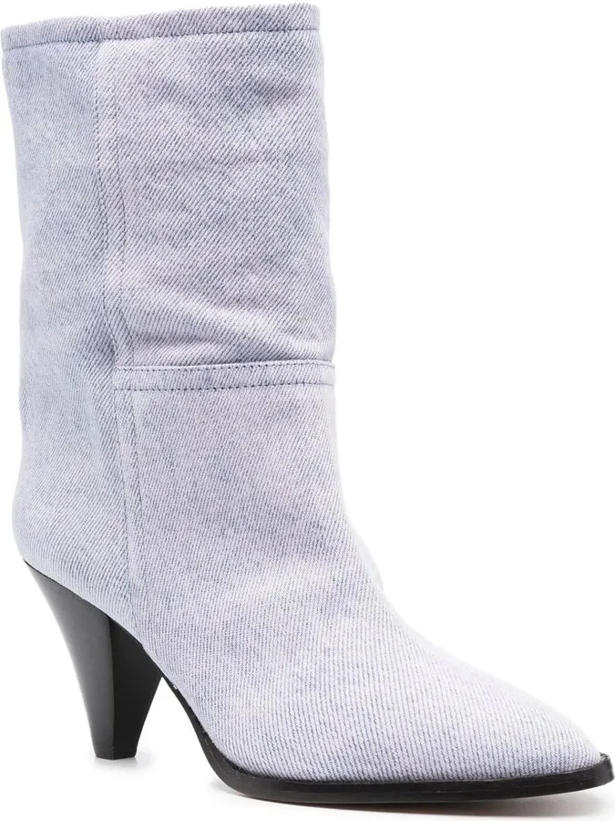 75mm Rouxa suede boots - Image 2