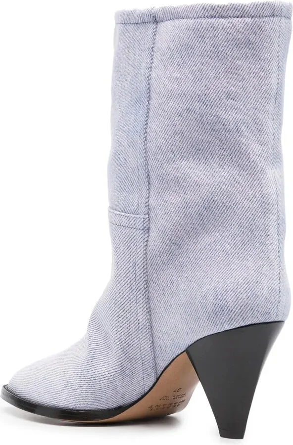 75mm Rouxa suede boots - Image 3