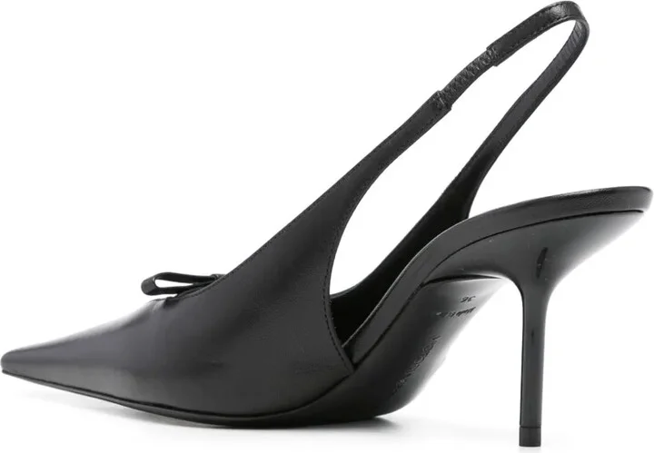 75mm Slingback Pointed-Toe Pumps - Image 3