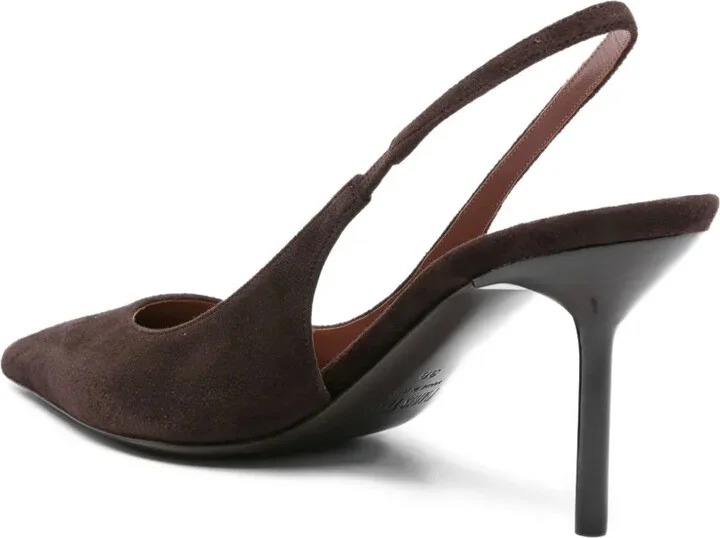 75mm Slingback Pointed-Toe Sandals - Image 3