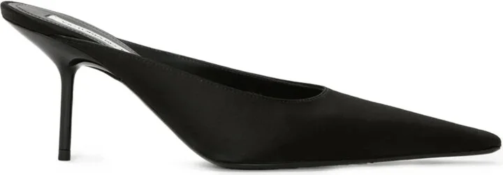 75mm Sloan pointed-toe stiletto mules