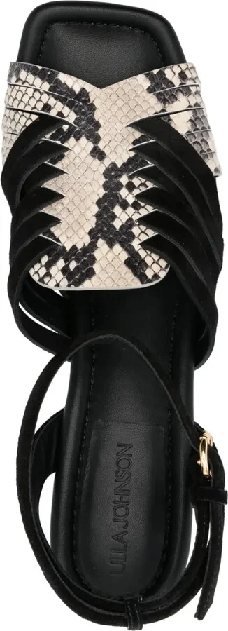75mm Snake-Print Sandals - Image 4